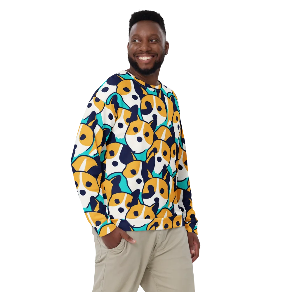 Calico Current on Sweatshirt — Front