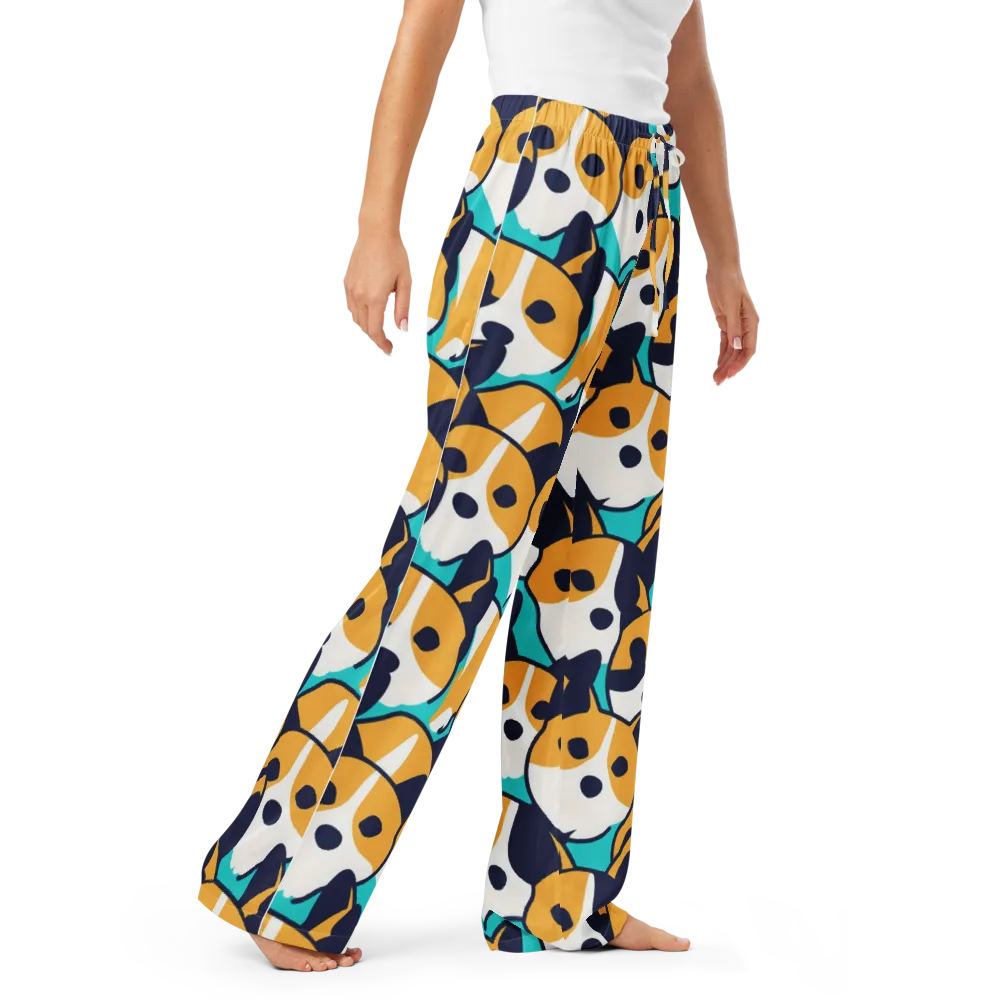 Calico Current on Women's Pajama Pants — Right Front