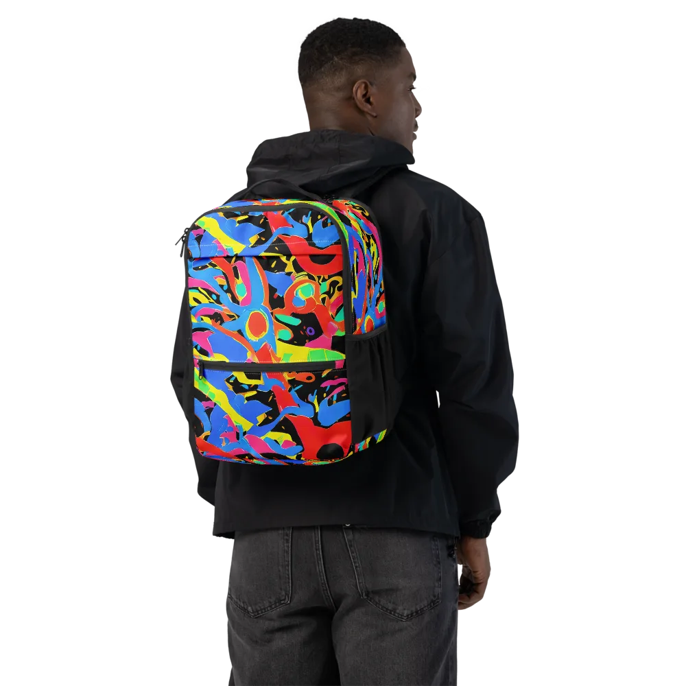 Orbit Opus on Utility Backpack — Back