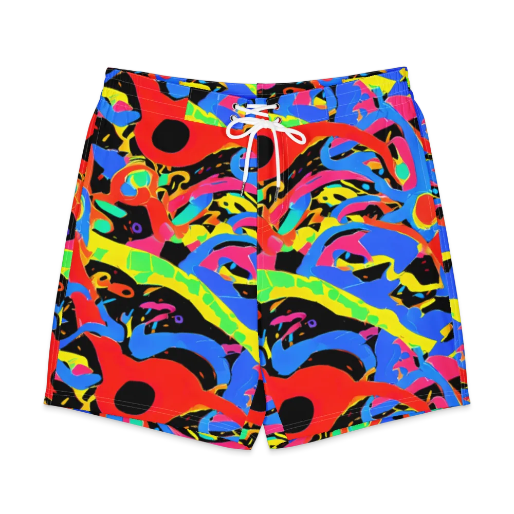 Orbit Opus on Men's Board Shorts — Front