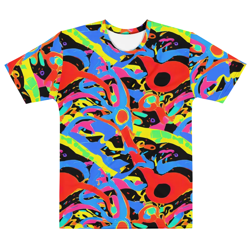 Orbit Opus on Men's Cotton Crew Neck T-Shirt — Front