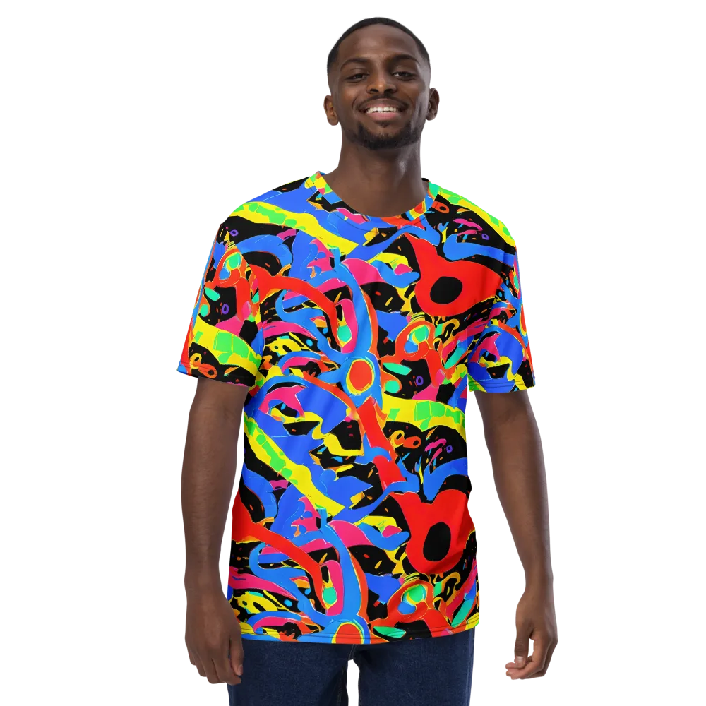Orbit Opus on Men's Crew Neck T-Shirt — Front