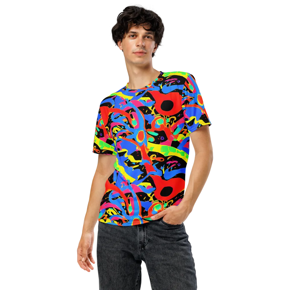 Orbit Opus on Men's Crew Neck T-Shirt — Front