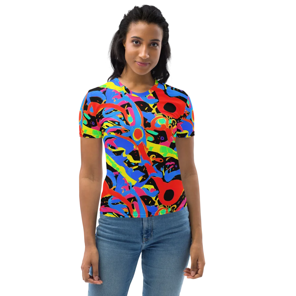 Orbit Opus on Women's Crew Neck T-Shirt — Front