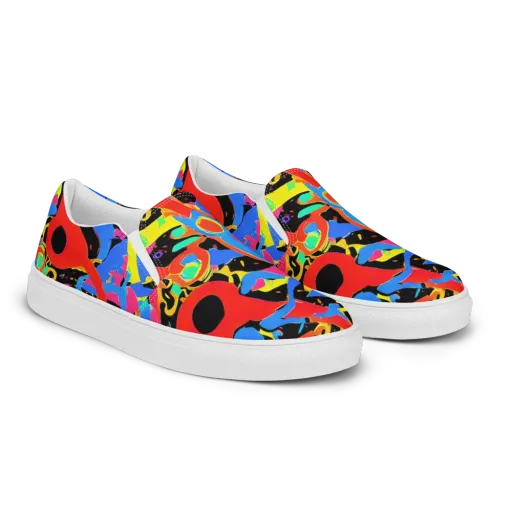 Orbit Opus on a Men's Slip-On Canvas Shoes