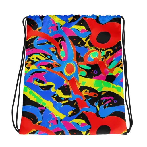 Orbit Opus on a Drawstring Bag