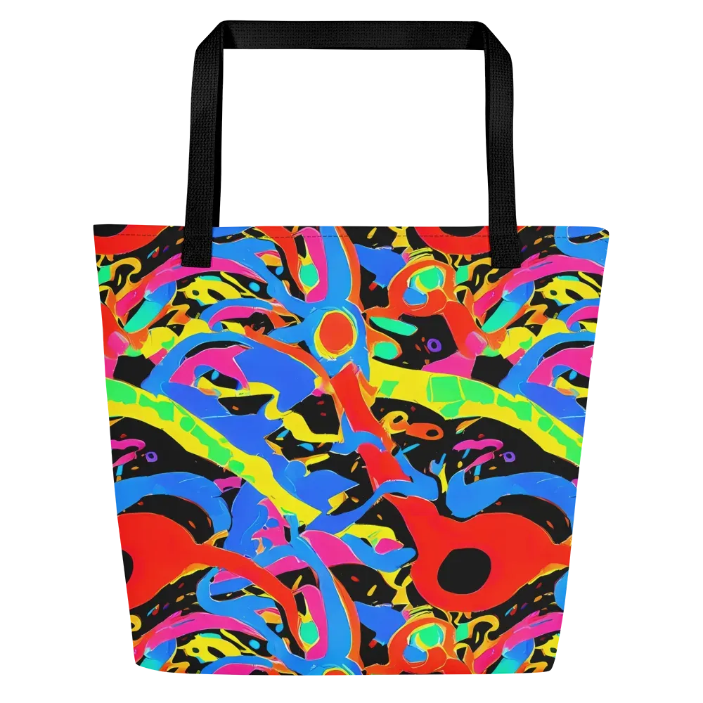 Orbit Opus on Large Tote Bag W/ Pocket — Front