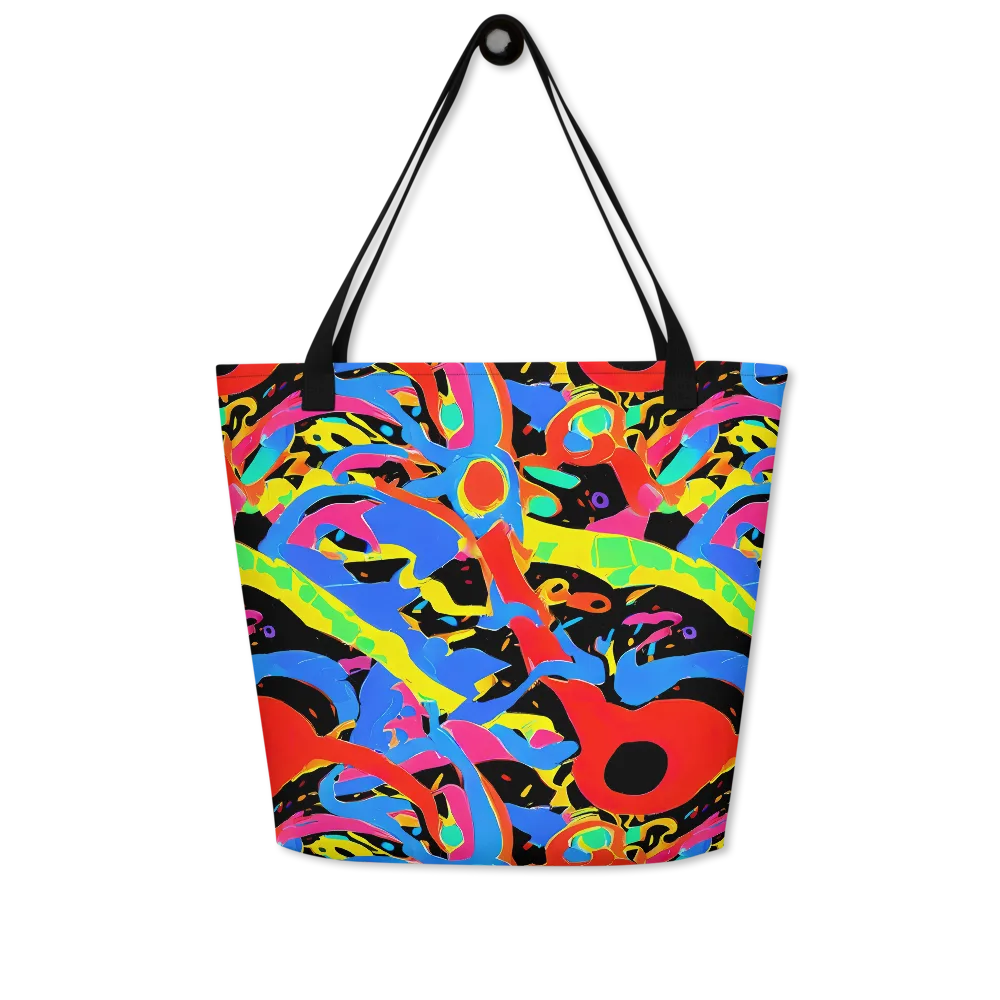 Orbit Opus on Large Tote Bag W/ Pocket — Front