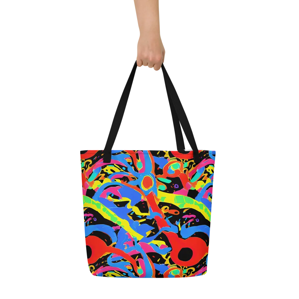 Orbit Opus on Large Tote Bag W/ Pocket — Front
