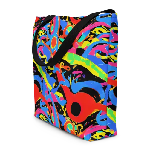 Orbit Opus on a Large Tote Bag W/ Pocket