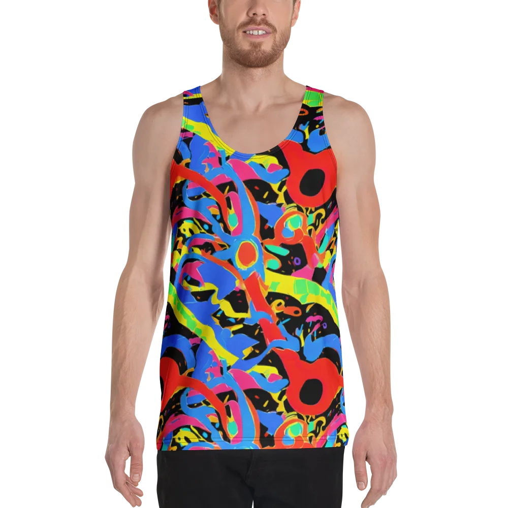Orbit Opus on Men's Tank Top — Front