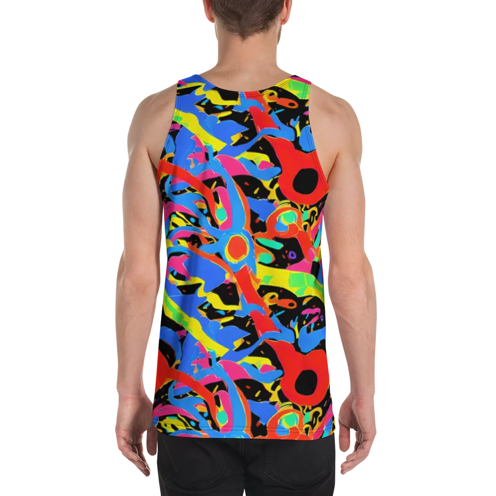 Orbit Opus on Men's Tank Top — Back