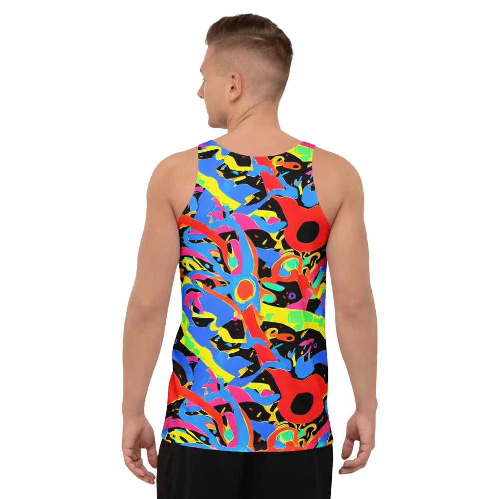 Orbit Opus on Men's Tank Top — Back