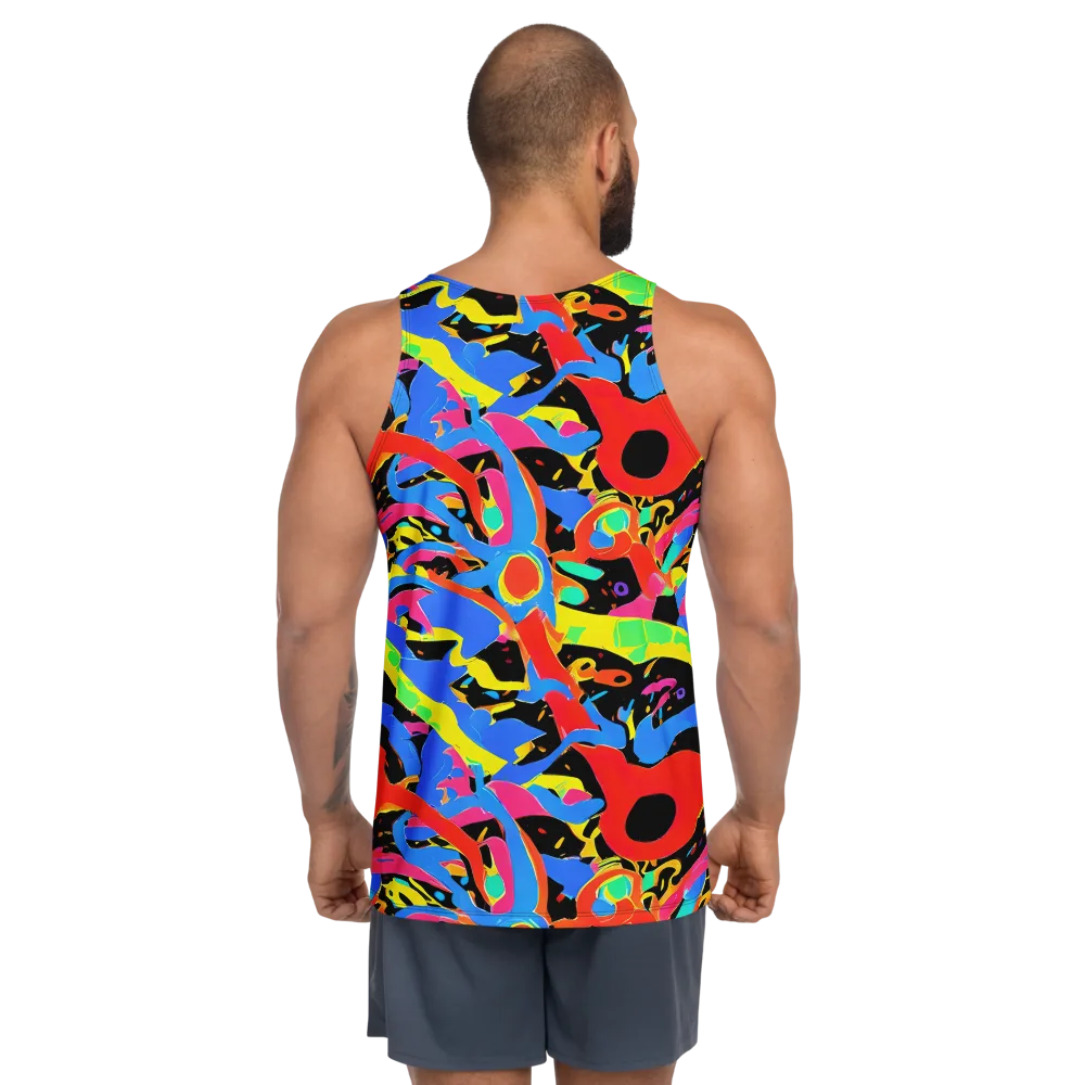 Orbit Opus on Men's Tank Top — Back