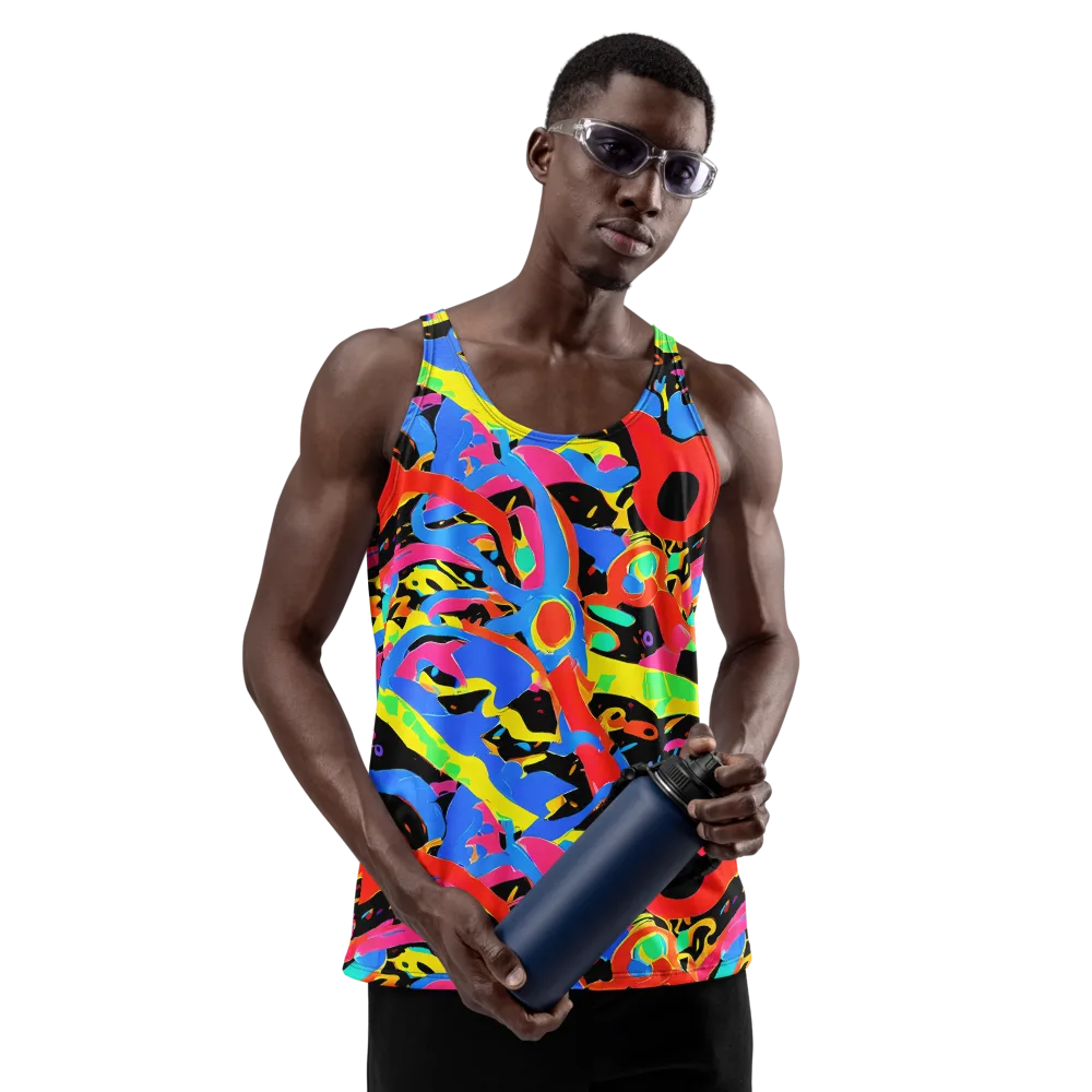 Orbit Opus on Men's Tank Top — Front