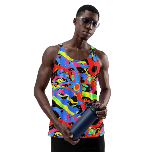 Orbit Opus on a Men's Tank Top