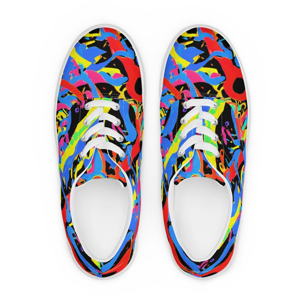 Orbit Opus on Men's Lace-Up Canvas Shoes — Front