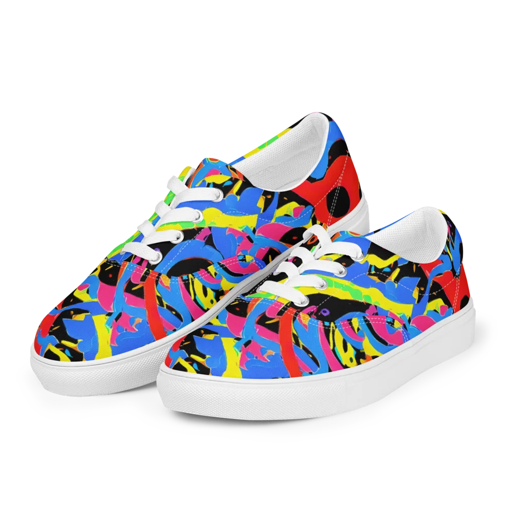 Orbit Opus on Men's Lace-Up Canvas Shoes — Left Front