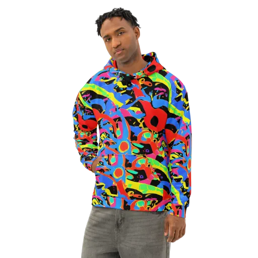 Orbit Opus on a Cotton Hoodie