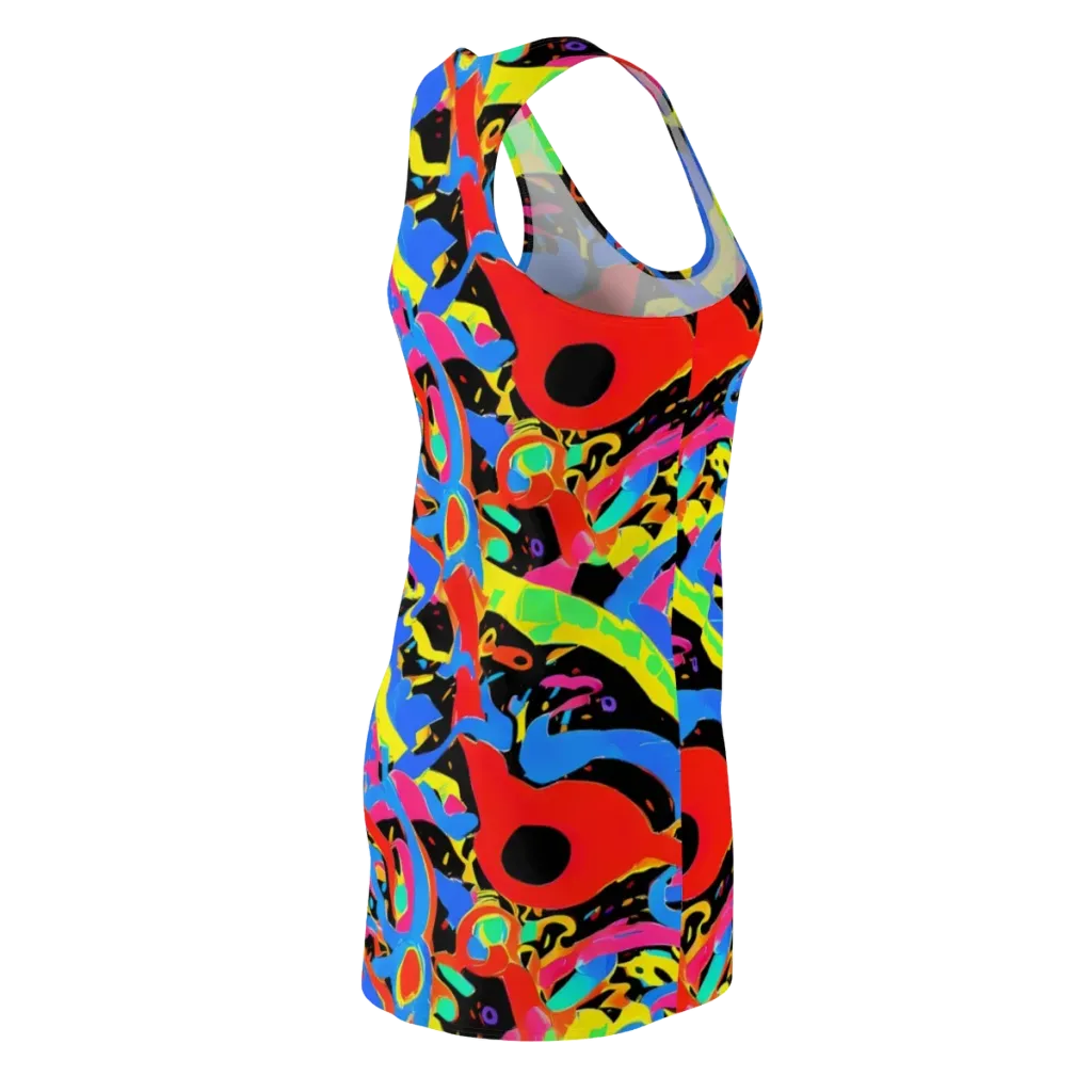 Orbit Opus on Racerback Dress — Back Side