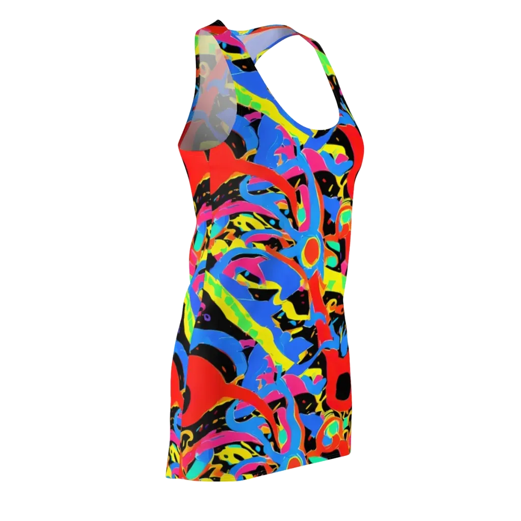Orbit Opus on Racerback Dress — Front Side