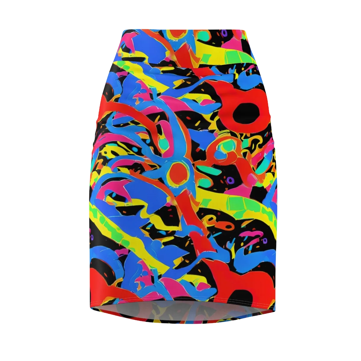 Orbit Opus on Pencil Skirt — Front