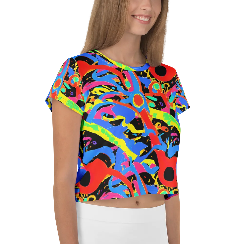 Orbit Opus on Crop Tee — Right