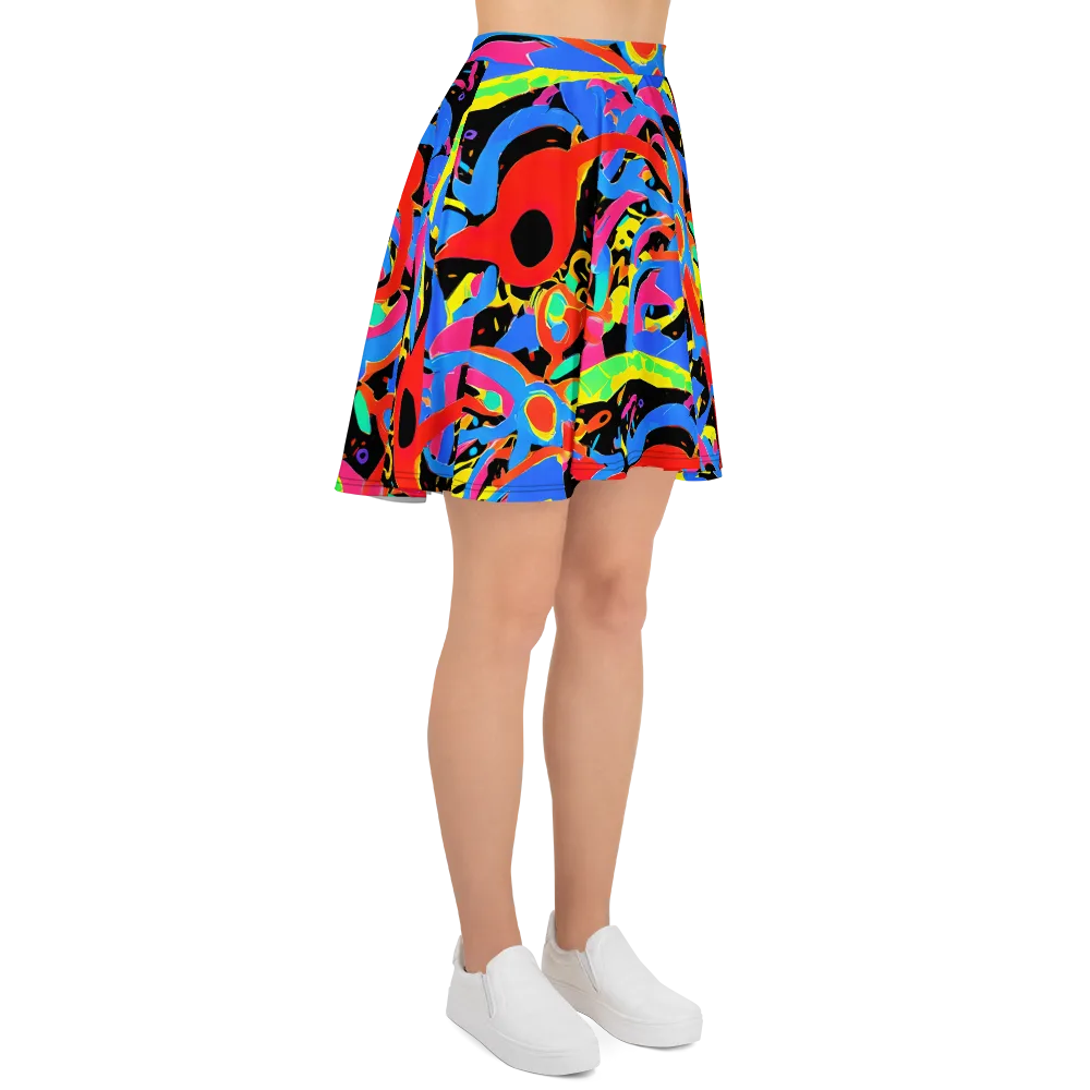 Orbit Opus on Skater Skirt — Right