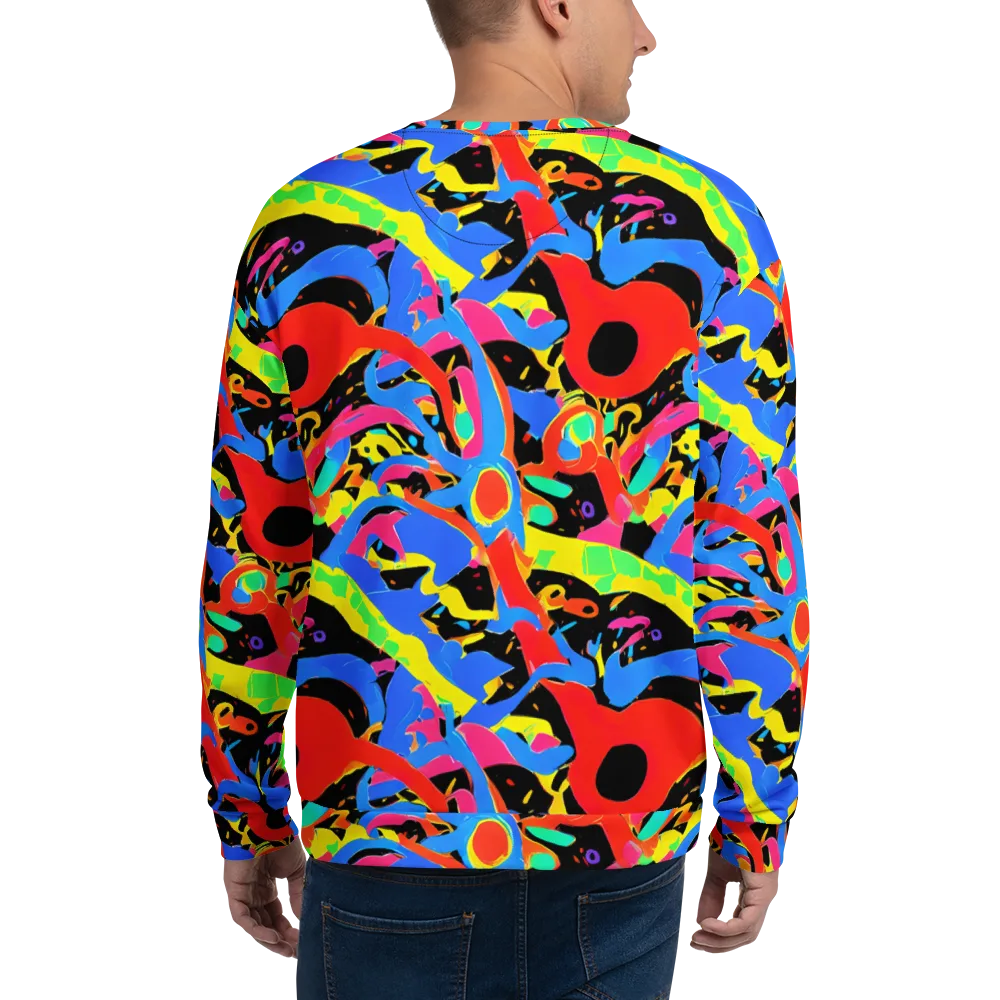 Orbit Opus on Sweatshirt — Back