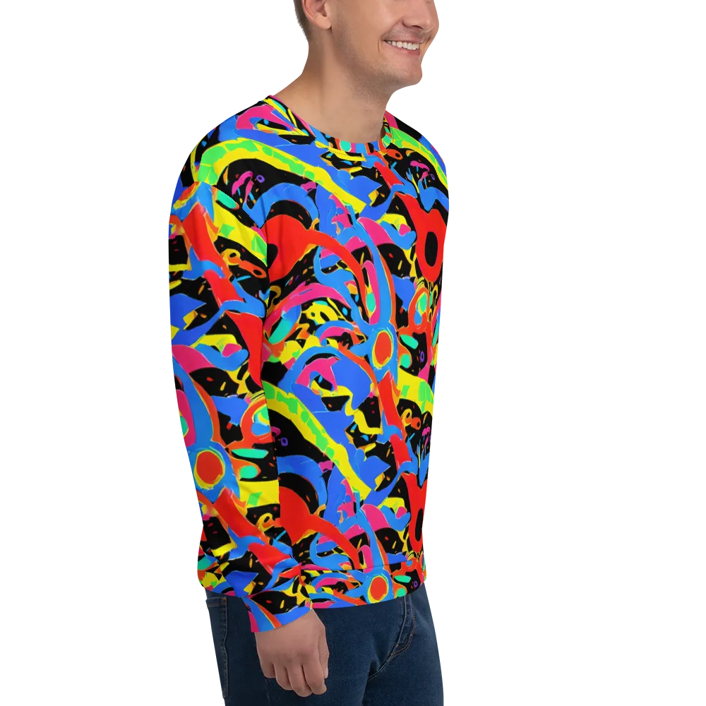Orbit Opus on Sweatshirt — Right Front