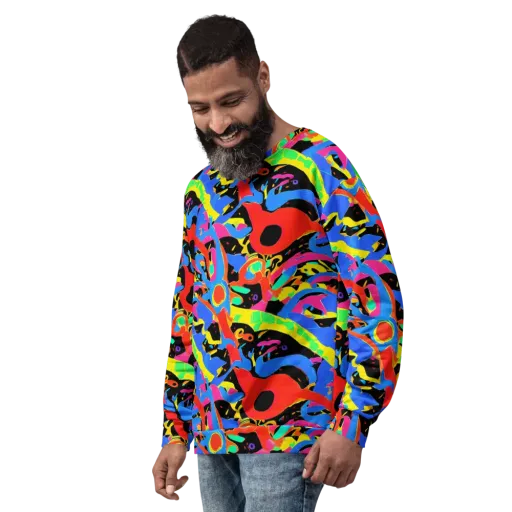Orbit Opus on a Sweatshirt