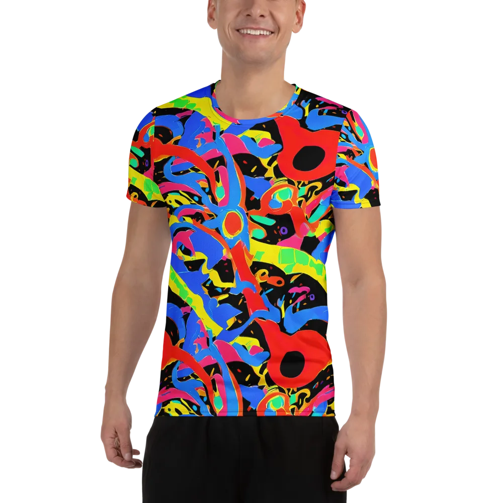 Orbit Opus on Men's Athletic T-Shirt — Front