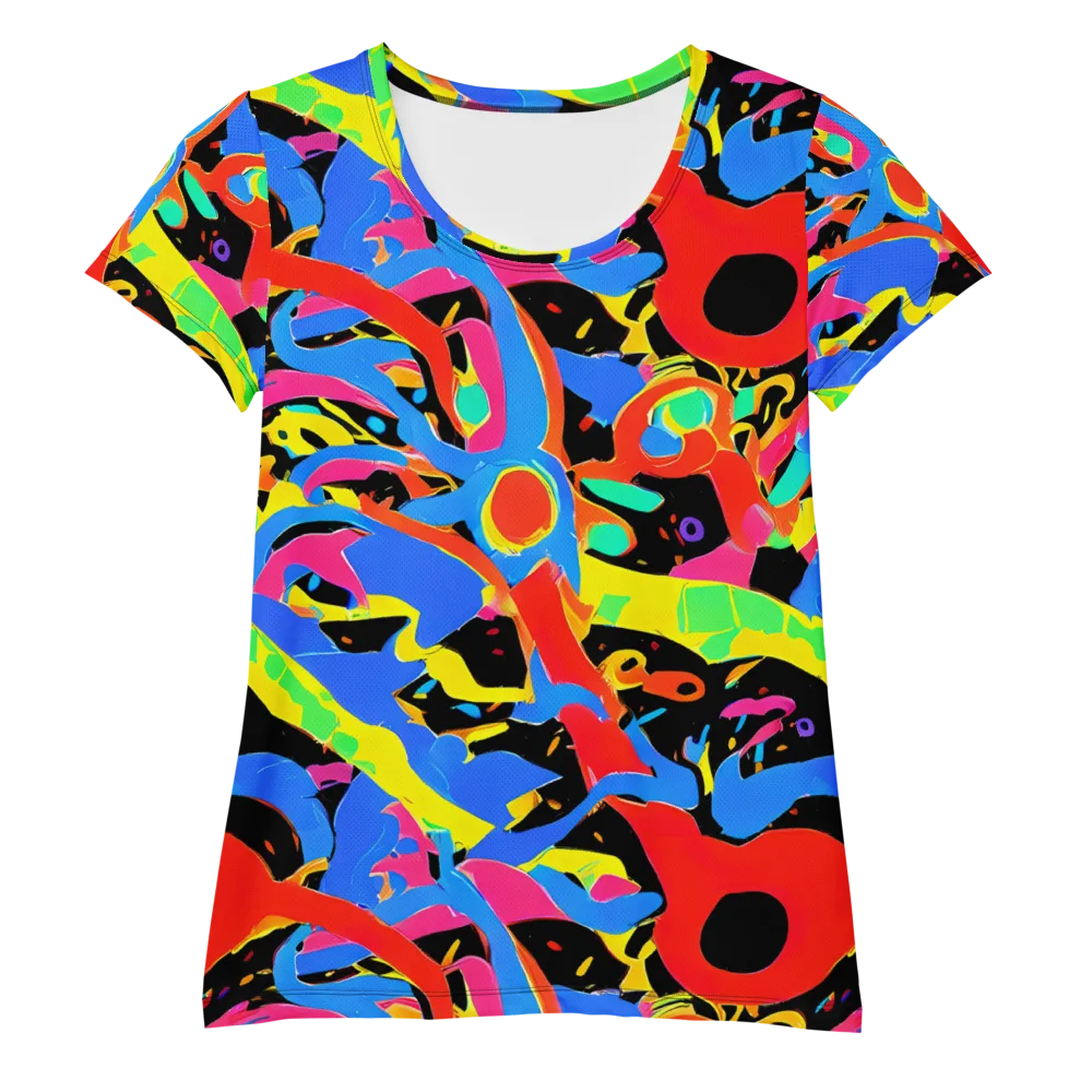 Orbit Opus on Women's Athletic T-Shirt — Front