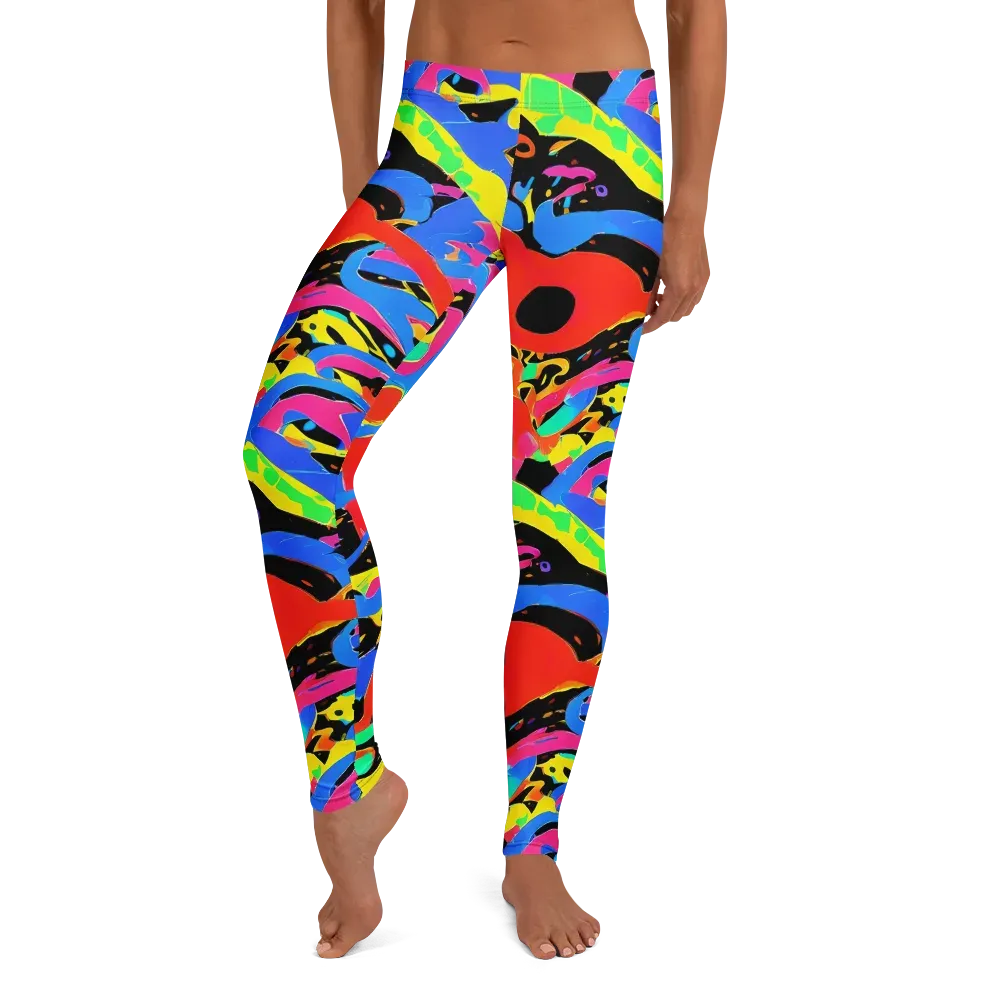 Orbit Opus on Leggings — Front