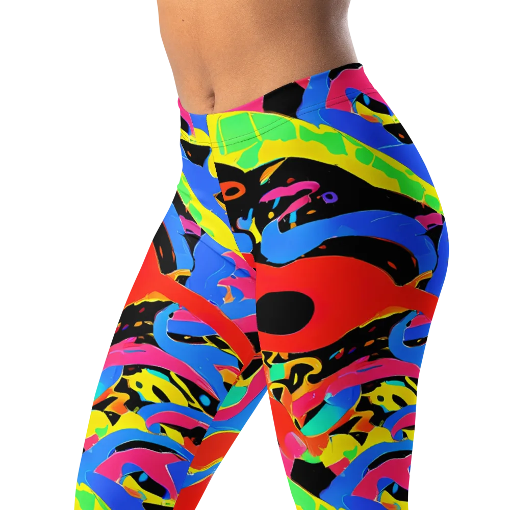 Orbit Opus on Leggings — Left Front