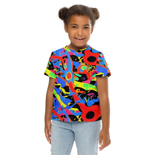 Orbit Opus on a Kids Crew Neck T-Shirt