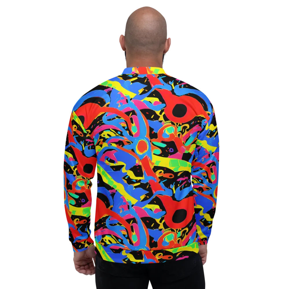Orbit Opus on Bomber Jacket — Back