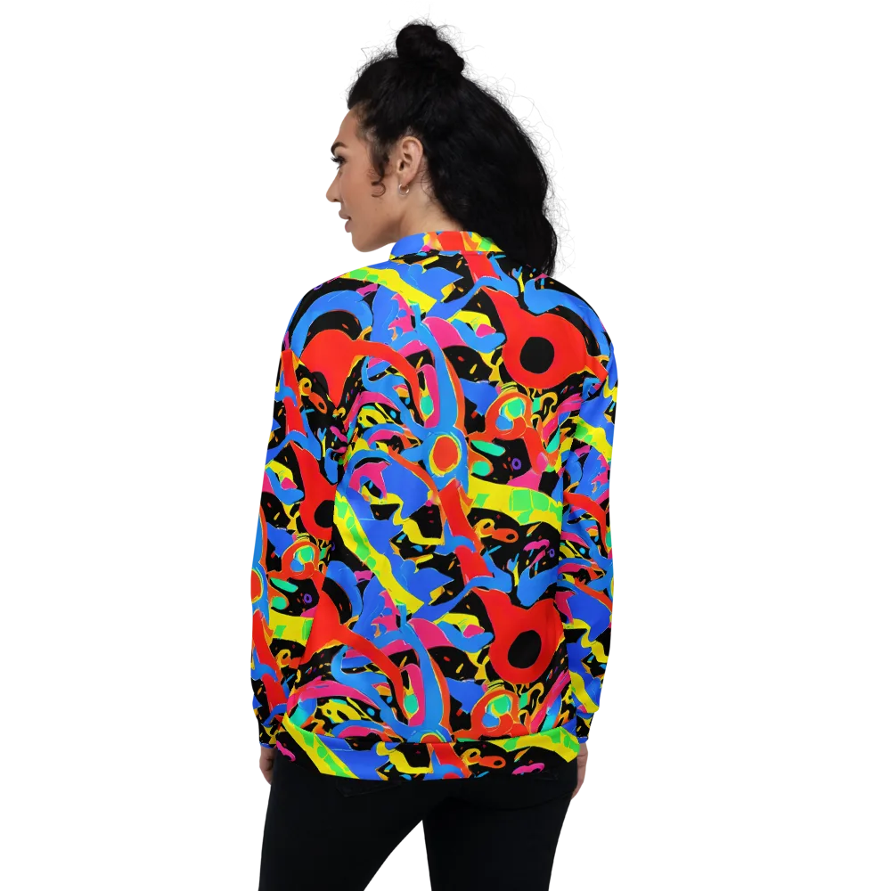 Orbit Opus on Bomber Jacket — Back