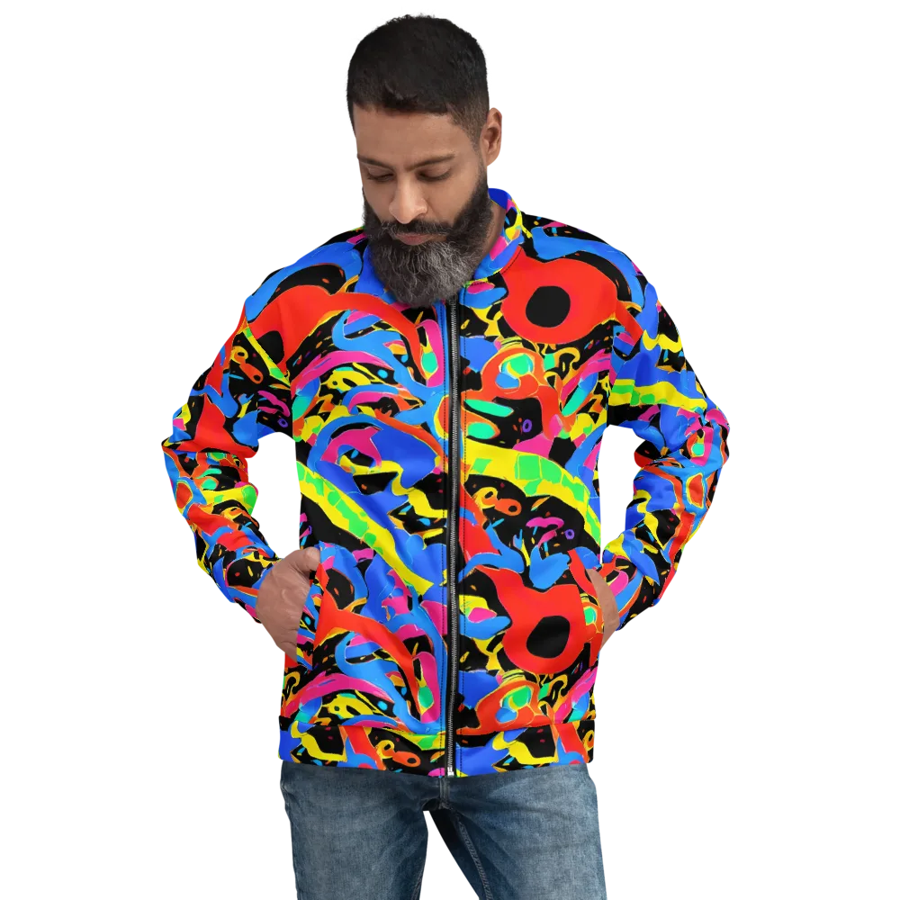 Orbit Opus on Bomber Jacket — Front