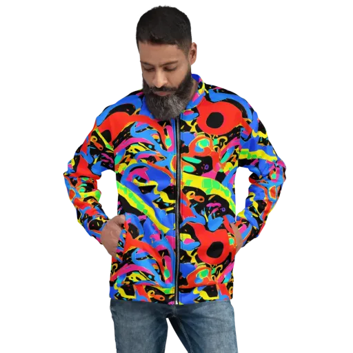 Orbit Opus on a Bomber Jacket