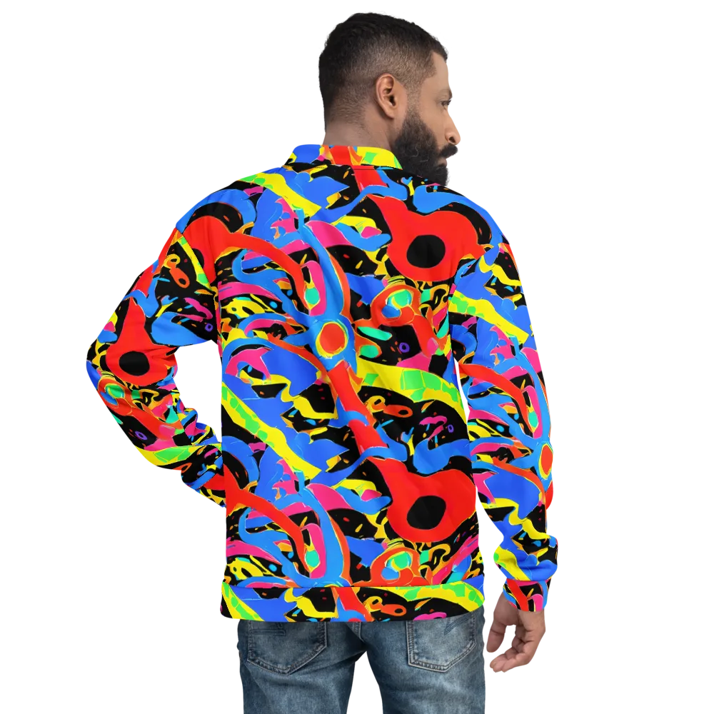 Orbit Opus on Bomber Jacket — Back