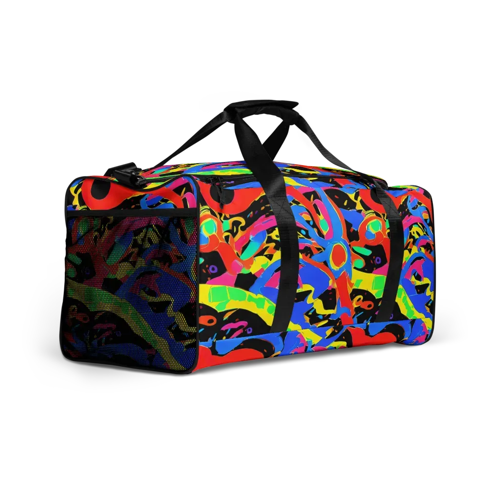 Orbit Opus on Duffle Bag — Right Front