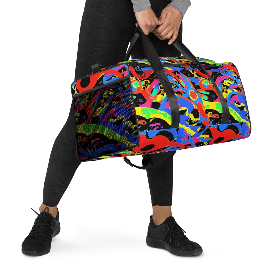 Orbit Opus on Duffle Bag — Right Front
