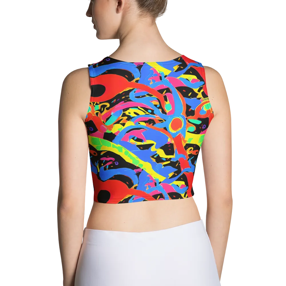 Orbit Opus on Crop Top — Back