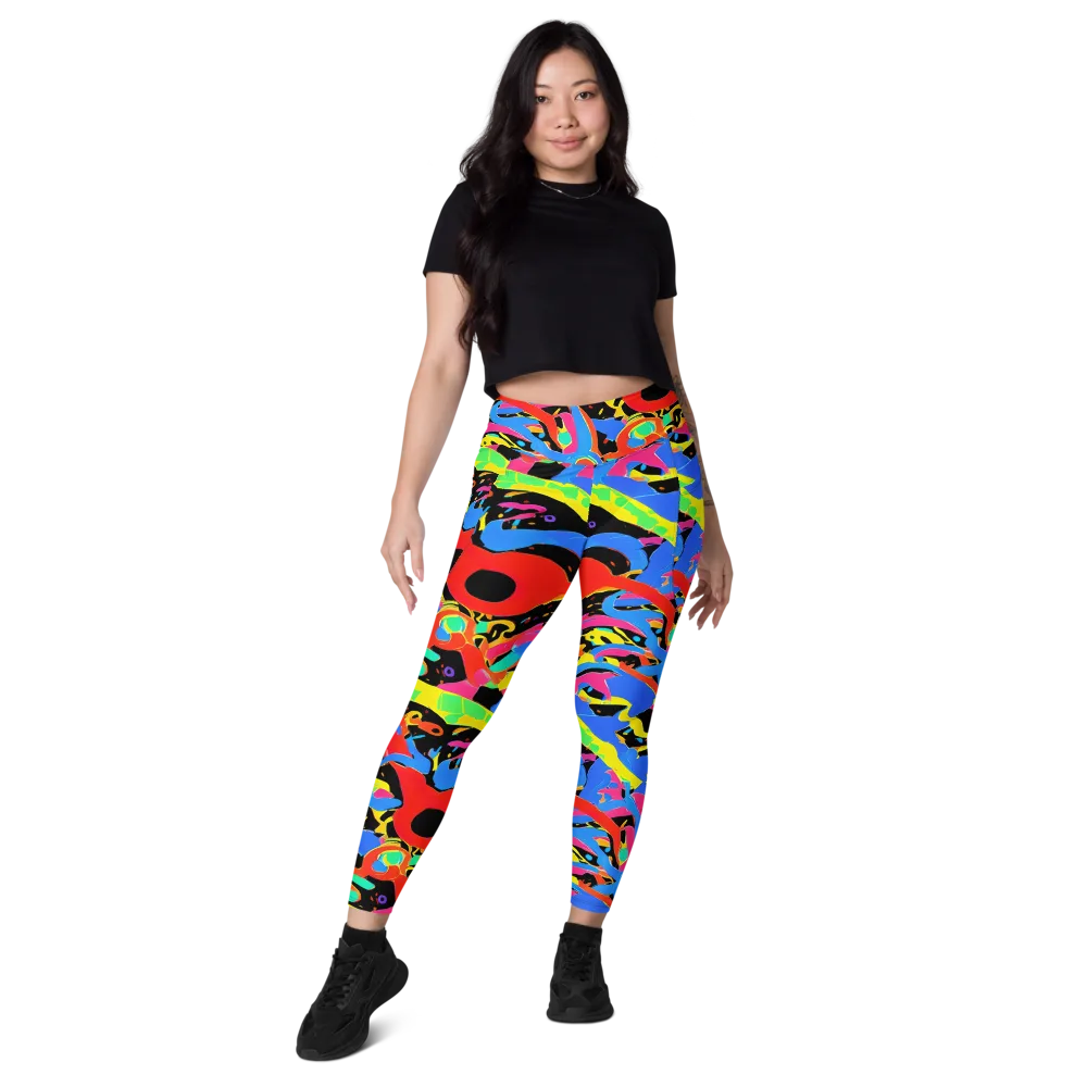 Orbit Opus on Leggings with Pockets — Front