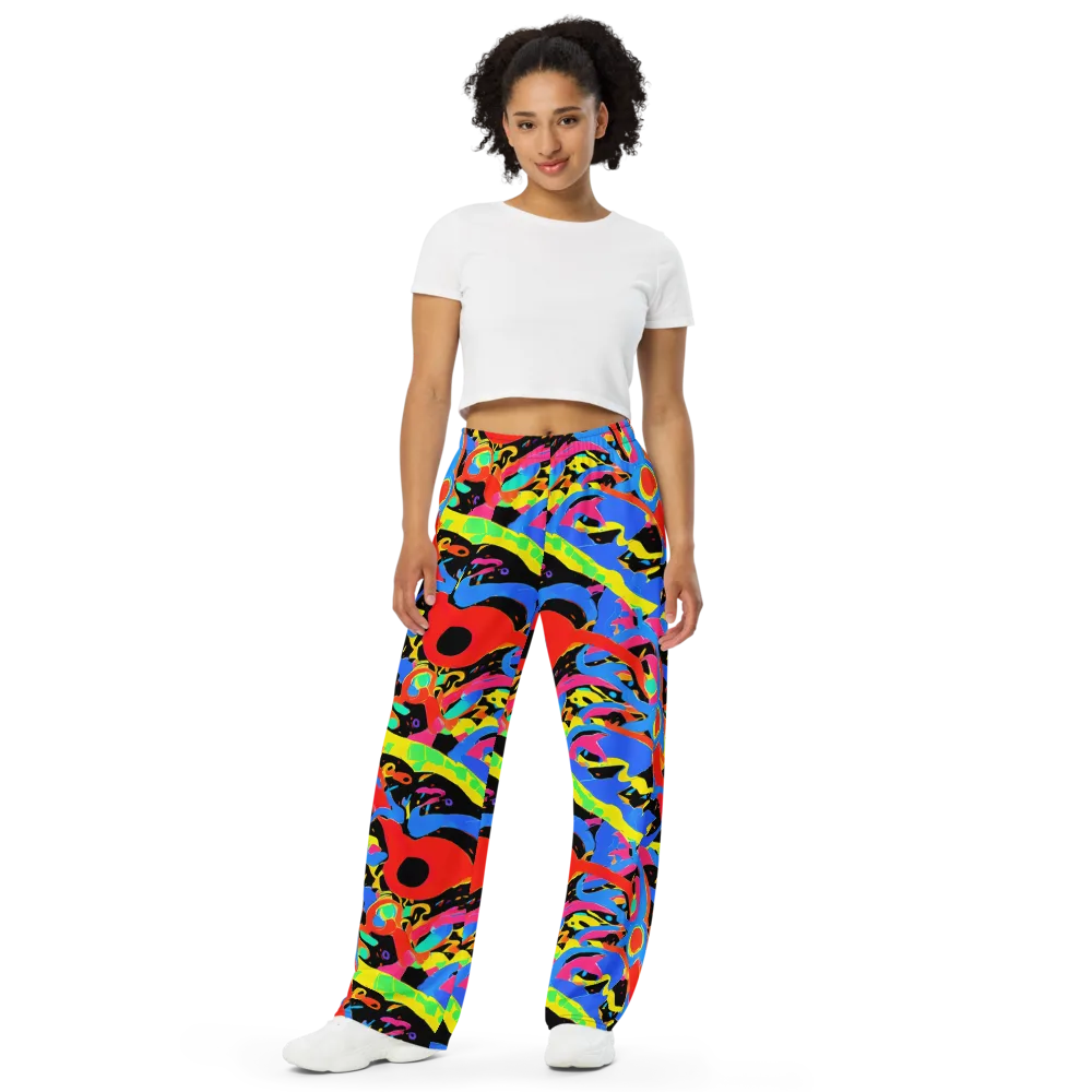 Orbit Opus on Wide-Leg Pants — Front