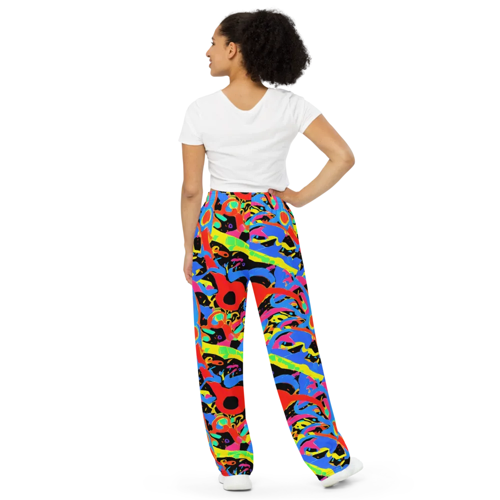 Orbit Opus on Wide-Leg Pants — Back
