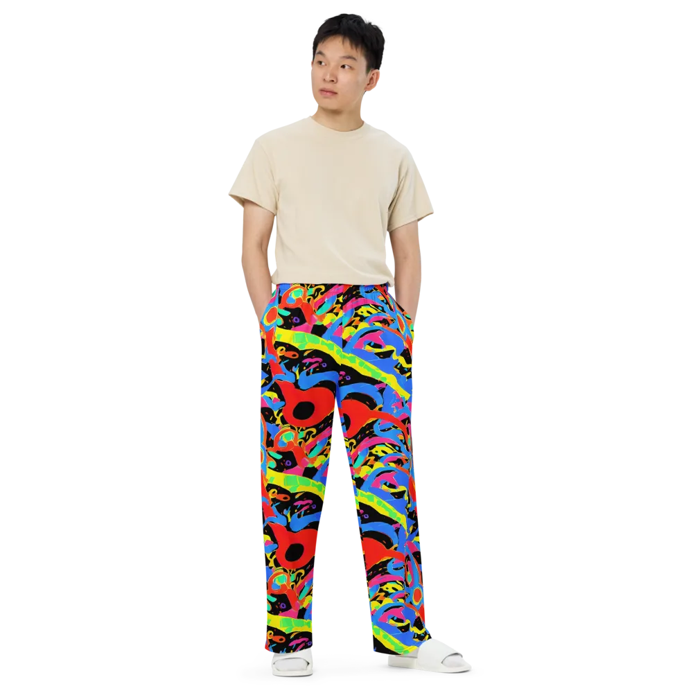 Orbit Opus on Wide-Leg Pants — Front