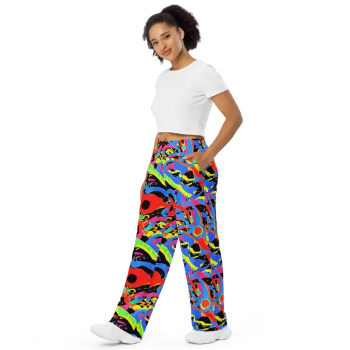 Orbit Opus on a Wide-Leg Pants