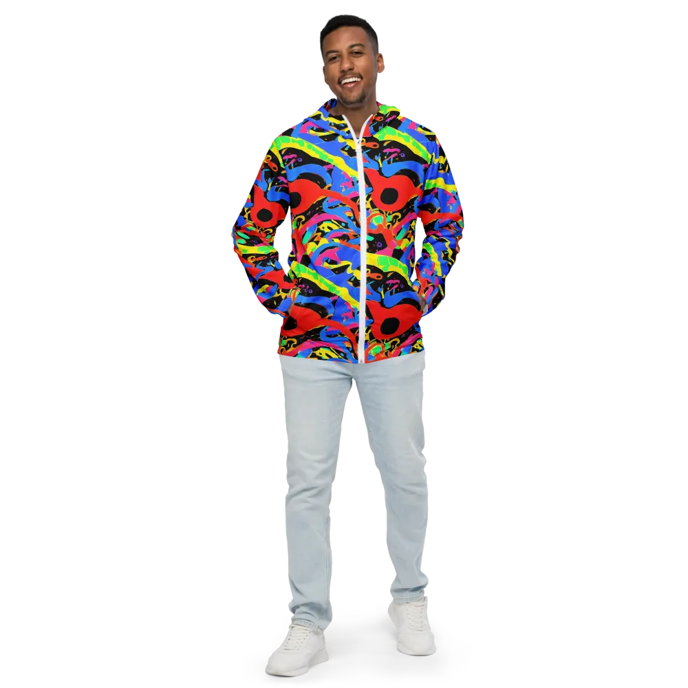 Orbit Opus on Men's Windbreaker — Front